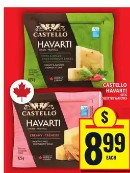 Food Basics CASTELLO HAVARTI offer