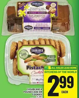 Food Basics CASABLANCA POUND CAKE OR COOKIES offer
