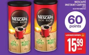 Food Basics NESCAFÉ INSTANT COFFEE offer
