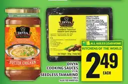 Food Basics DIVYA COOKING SAUCES OR SEEDLESS TAMARIND offer