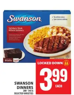 Food Basics SWANSON DINNERS offer