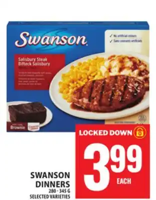 Food Basics SWANSON DINNERS offer