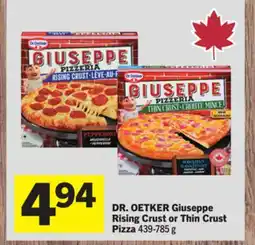 Foodland DR. OETKER Giuseppe Rising Crust or Thin Crust Pizza offer