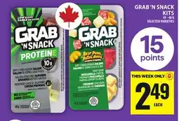 Food Basics GRAB 'N SNACK KITS offer