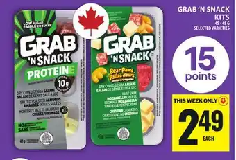 Food Basics GRAB 'N SNACK KITS offer