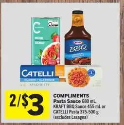 Foodland COMPLIMENTS Pasta Sauce offer