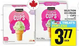 Food Basics SELECTION ICE CREAM CUPS offer