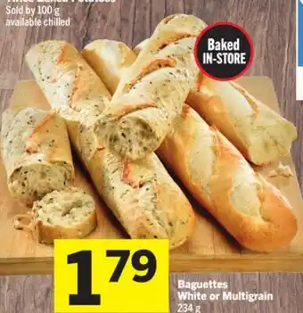 Foodland Baguettes offer