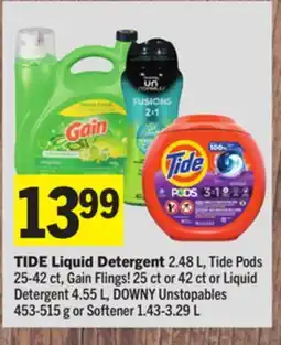 Foodland TIDE Liquid Detergent offer