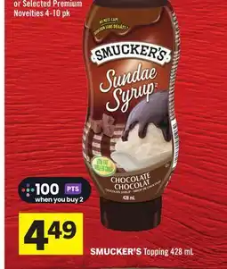 Foodland SMUCKER'S Topping offer