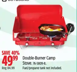 Canadian Tire Double-Burner Camp Stove offer