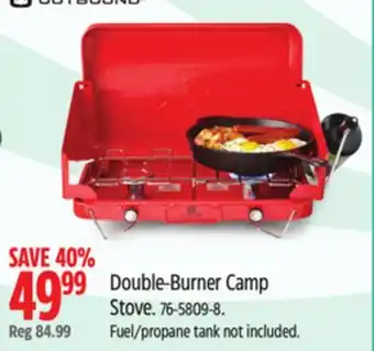Canadian Tire Double-Burner Camp Stove offer