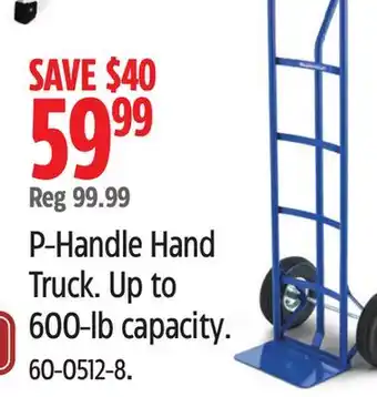 Canadian Tire P-Handle Hand Truck offer
