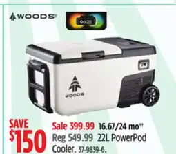Canadian Tire 22L PowerPod Cooler offer