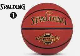 Canadian Tire Spalding Neverflat Premium Cover Basketball, Size 7 offer