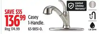 Canadian Tire Casey 1-Handle offer