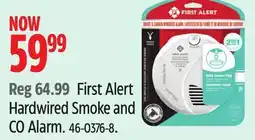 Canadian Tire First Alert Hardwired Smoke and CO Alarm offer