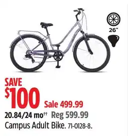 Canadian Tire Campus Adult Bike offer