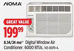 Canadian Tire Digital Window Air Conditioner offer