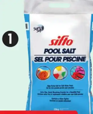 Canadian Tire Sifto Pool Salt offer