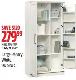 Canadian Tire Sauder Large Pantry offer