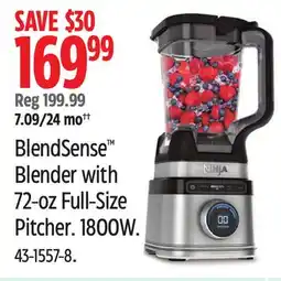 Canadian Tire Ninja BlendSense Blender with 72-oz Full-Size Pitcher offer