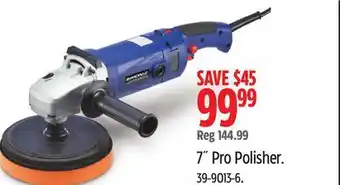 Canadian Tire SIMONIZ 7˝ Pro Polisher offer