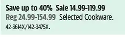 Canadian Tire Selected Cookware offer