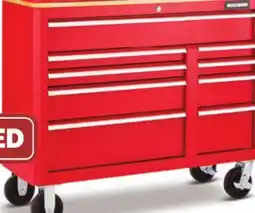 Canadian Tire 9-Drawer Tool Cabinet with Built-In Power Bar and USB, Solid Wood Top offer