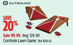 Canadian Tire Cornhole Lawn Game offer