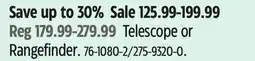 Canadian Tire Telescope or Rangefinder offer