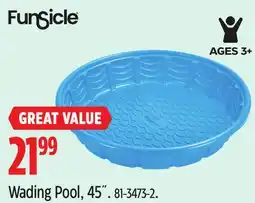 Canadian Tire Funsicle Wading Pool, 45˝ offer