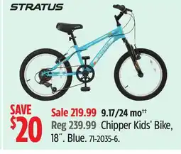 Canadian Tire Stratus Chipper Kids' Bike, 18˝ offer
