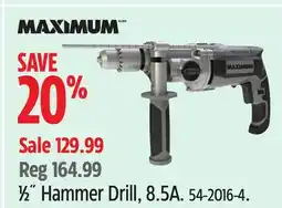 Canadian Tire 1⁄2˝ Hammer Drill offer
