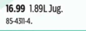 Canadian Tire 1.89L Jug offer
