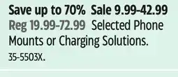 Canadian Tire Bluehive Selected Phone Mounts or Charging Solutions offer