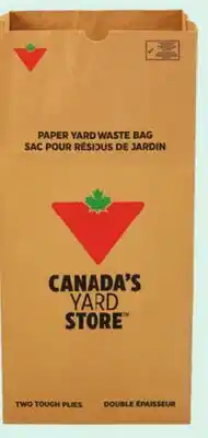 Canadian Tire Canadian Tire Compostable 2-Ply Leaf Bags, 20-Pack offer