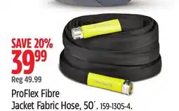 Canadian Tire Yardworks ProFlex Fibre Jacket Fabric Hose, 50´ offer