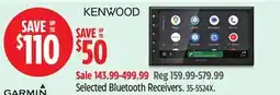 Canadian Tire Selected Bluetooth Receivers offer