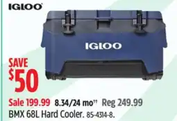 Canadian Tire BMX 68L Hard Cooler offer