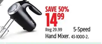 Canadian Tire Hand Mixer offer