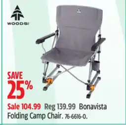 Canadian Tire Bonavista Folding Camp Chair offer