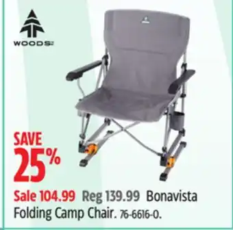 Canadian Tire Bonavista Folding Camp Chair offer