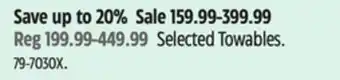 Canadian Tire Selected Towables offer