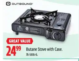 Canadian Tire Butane Stove with Case offer