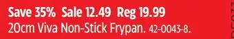 Canadian Tire 20cm Viva Non-Stick Frypan offer