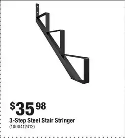 Home Depot 3-Step Steel Stair Stringer offer
