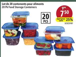 Sushi Shop 20 Pk Food Storage Containers offer