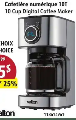 Sushi Shop 10 Cup Digital Coffee Maker offer