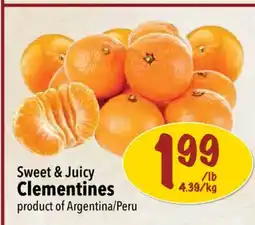 Farm Boy Sweet & Juicy Clementines offer